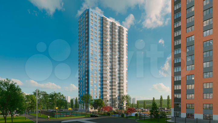 2-к. квартира, 51 м², 23/26 эт.
