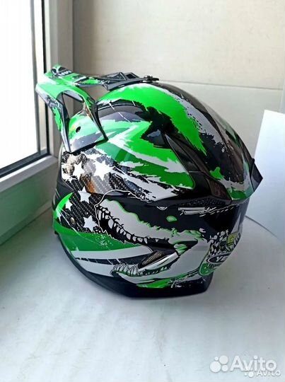 Мотошлем новый, разные цвета в ассортименте