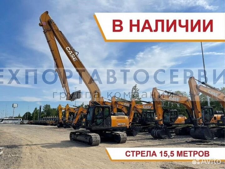 Гусеничный экскаватор CASE CX220C LC HD, 2023