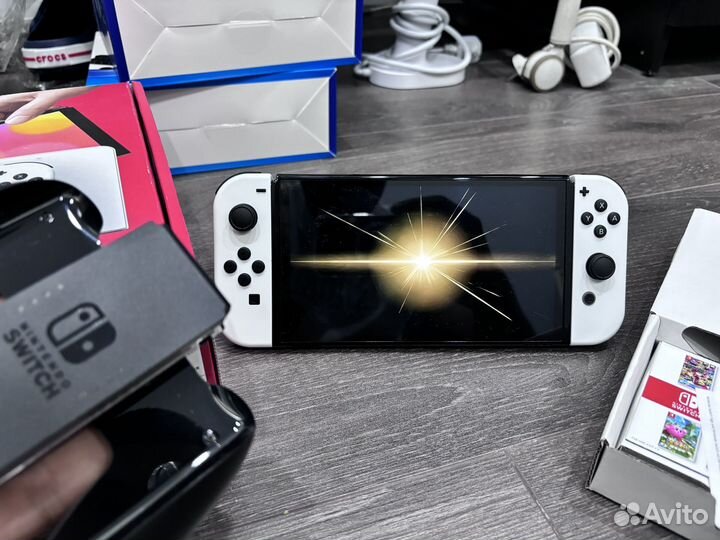 Новая Nintendo switch Oled прошитая