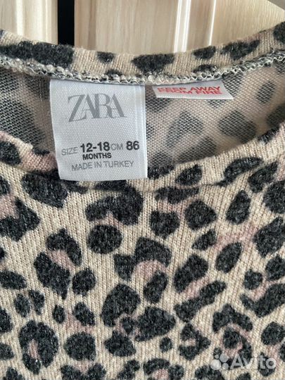 Платье для девочки Zara 86 р