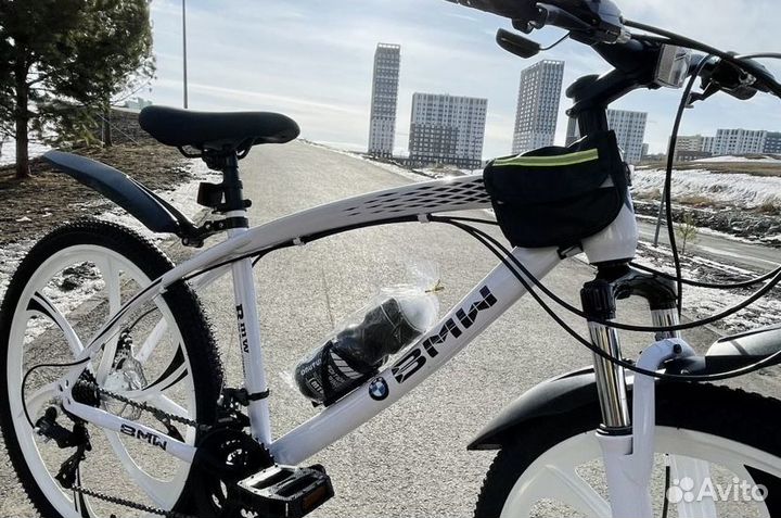 Велосипед на литых дисках