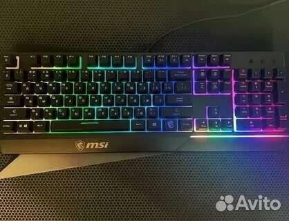 Клавиатура игровая проводна MSI Vigor GK30