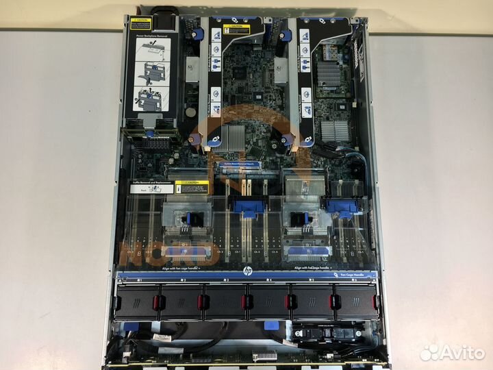 Сервер HP DL380p Gen8 12LFF 2x E5-2680 96GB 750W