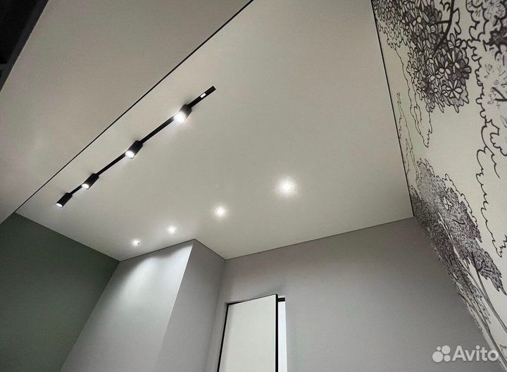 Натяжные потолки