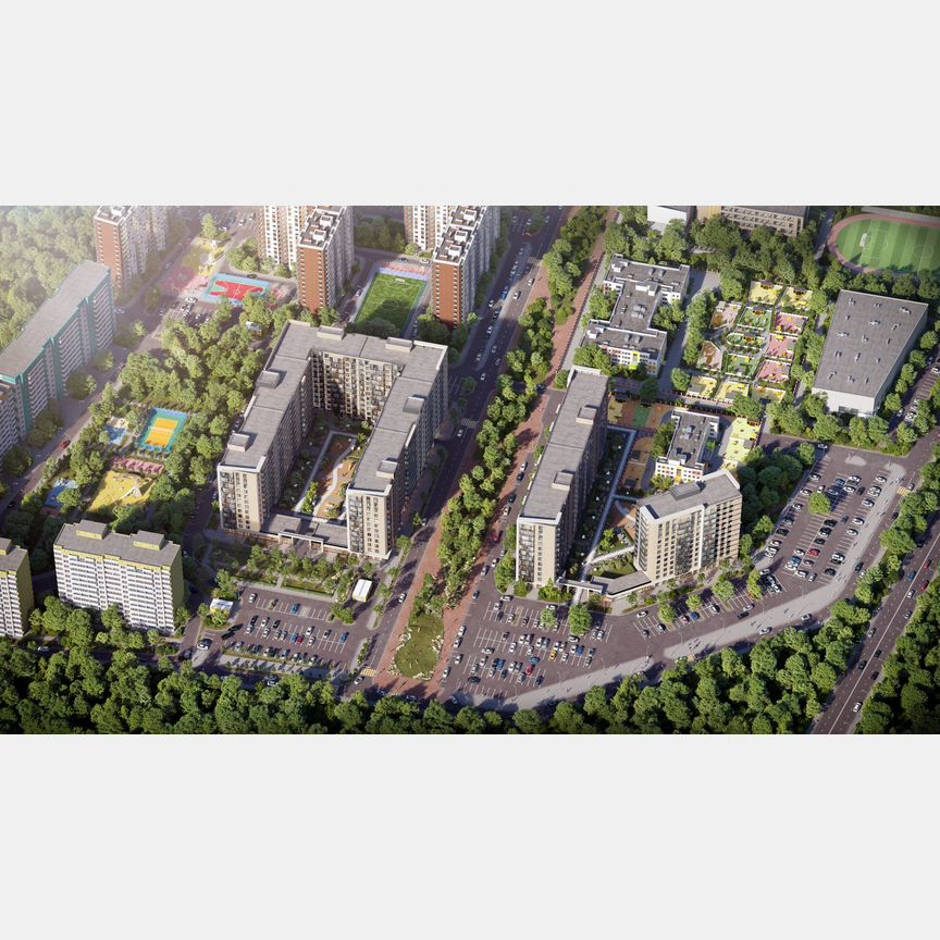 1-к. квартира, 35,6 м², 9/12 эт.