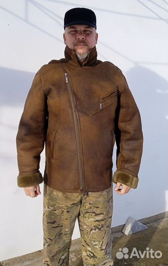 Дубленка натуральная мужская