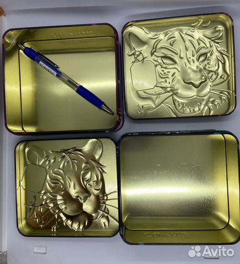 Коробки подарочные жестяные 