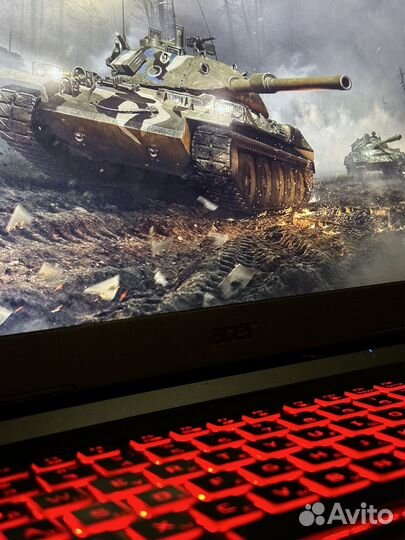 Игровой Acer nitro 5 RTX3050/144Ghz/16RAM