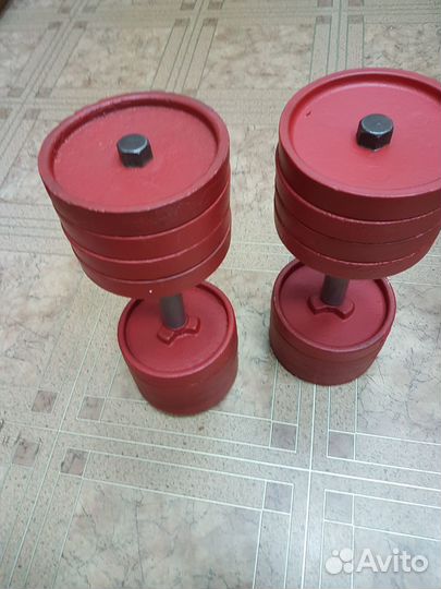 Гантели разборные 13 кг