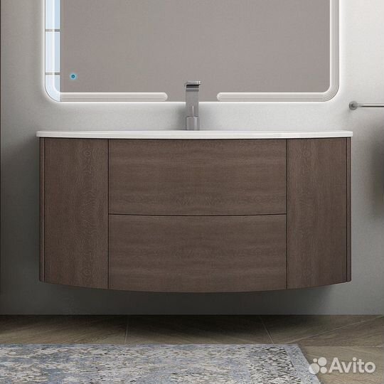 Тумба с раковиной Cezares Eden 120 rovere scuro