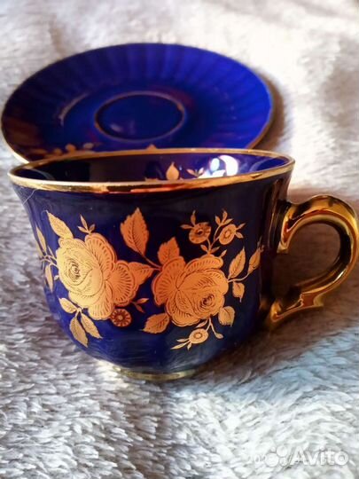 Кофейная пара.Кобальт Karat