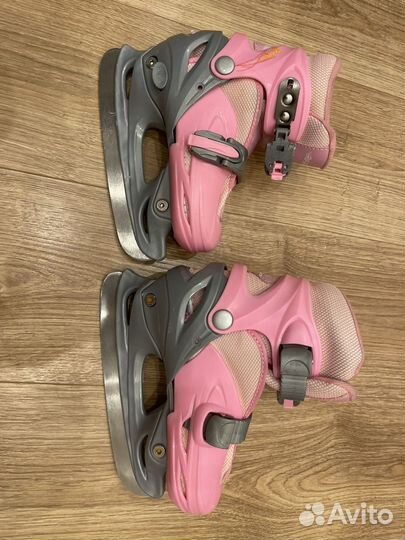Коньки раздвижные 31 34