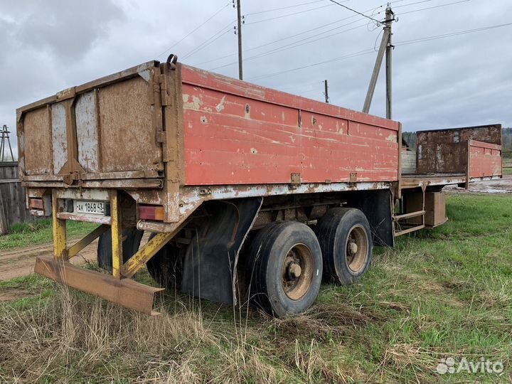 Полуприцеп контейнеровоз Ackermann-Fruehauf CS20, 1979