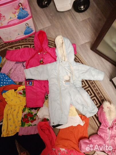 5 пакетов вещей на девочку + обувь бонусом