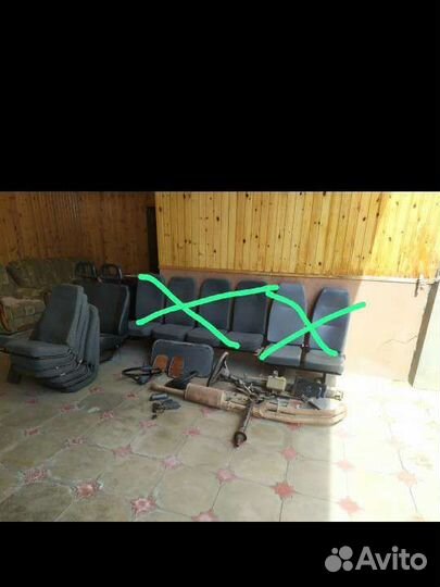 Сиденья на газель