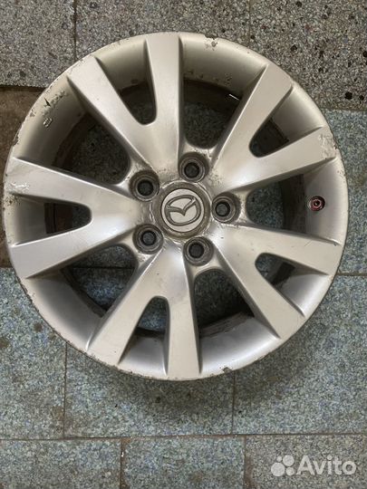 Зимняя резина r16 + диски Mazda 3 BK