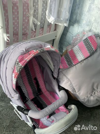 Коляска 2 в 1 бу