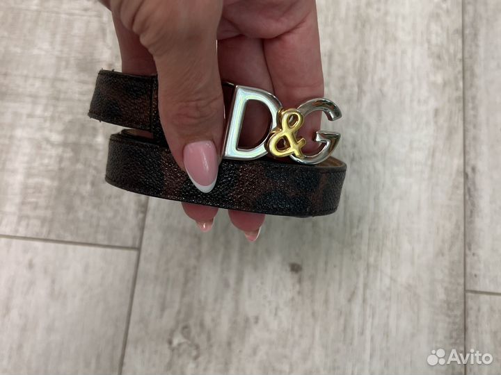 Dolce gabbana ремень женский