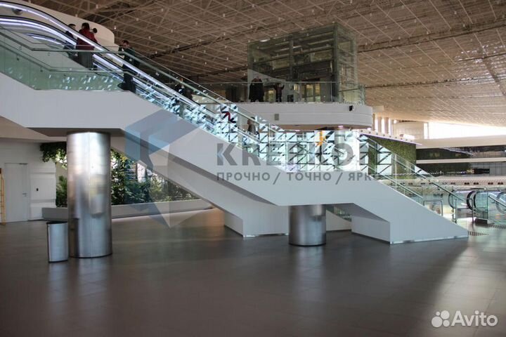 Ограждение стеклянное