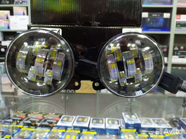 Светодиодные (LED) противотуманные фары Рено логан купить в Ростове-на ...