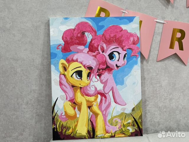 Картины по номерам раскрашенная