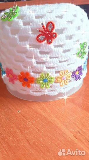 Летняя шапочка вязание