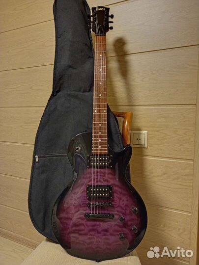 Электрогитара Burny LesPaul LG-550, Japan, чехол