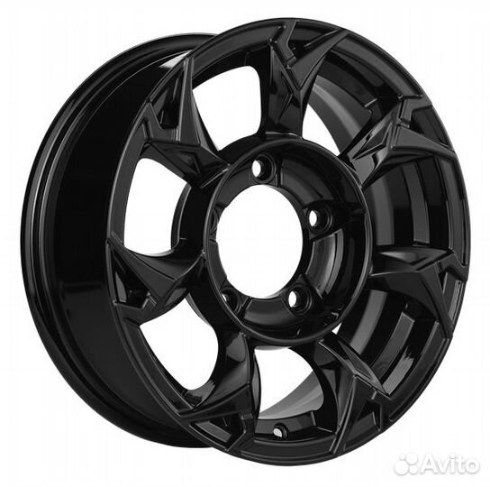 Khomen 1505 : 5,5x15 5*139,7 Et:5 Dia:108,1 Black