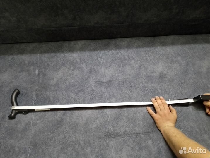 Трость опорная, металлическая