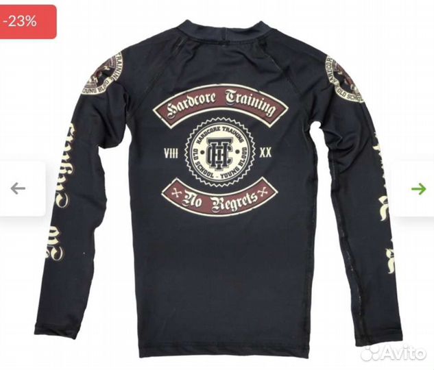 Рашгард hardcore training детский