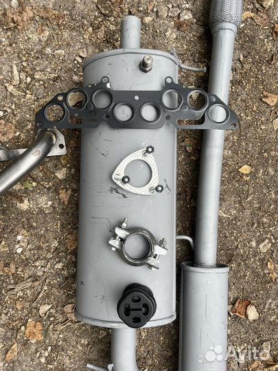 Выхлоп ваз 2114 2110 2170 Калина Гранта Штатный