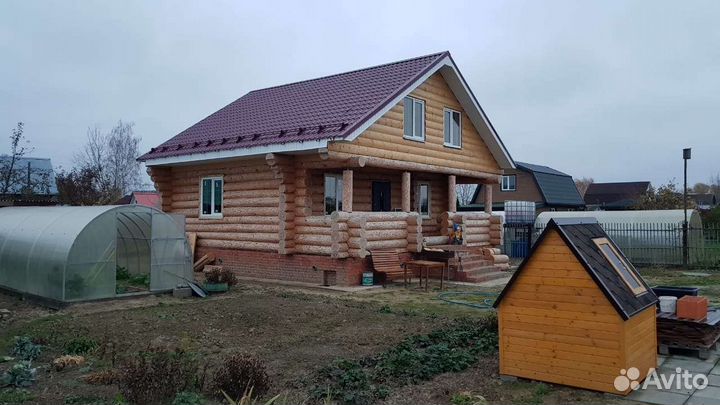Срубы ручной рубки из Мордовии