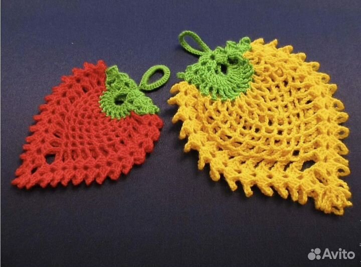 Прихватка вязаная