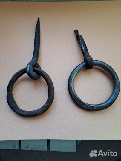 Кольцо кованое