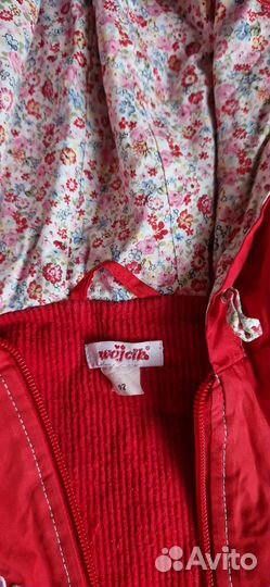 Курточка лёгкая для девочки 92 размер