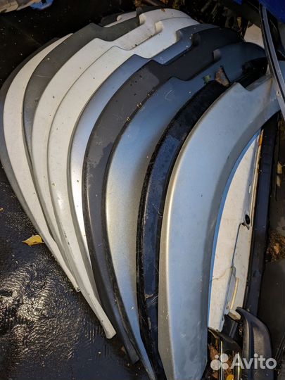 Задние расширители арок УАЗ Патриот