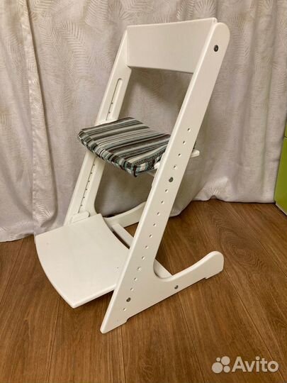 Детский растущий стул Конёк-Горбунёк с подушкой
