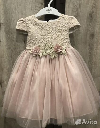 Праздничное платье для девочки 80