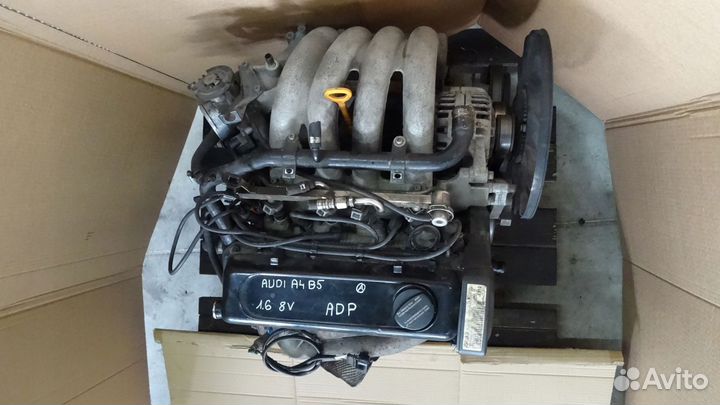 Двигатель VW Audi A4 B5 ADP 1.6 101 л/с