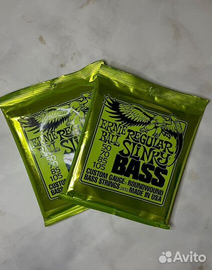 Струны Ernie Ball 2832 для бас-гитары 50-105