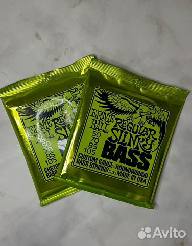 Струны Ernie Ball 2832 для бас-гитары 50-105