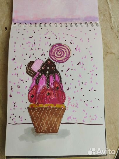 Красивые рисунки фломастером