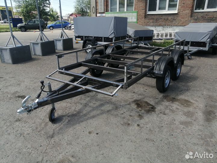 Прицеп двухосный 2.56х1.31м., с птс