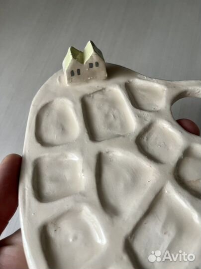 Керамическая палитра домики