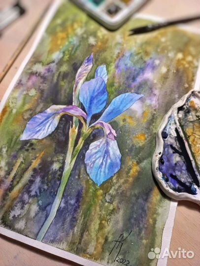 Картина акварель