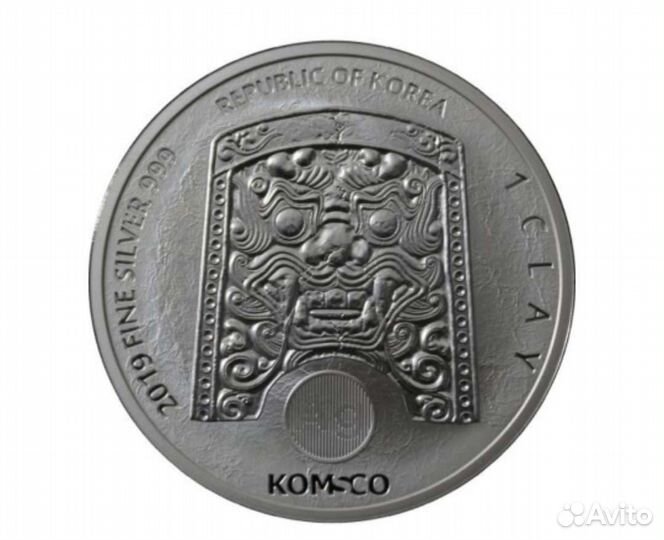 Серебряные монеты ZI:SIN Scrofa Silver, Корея (Си