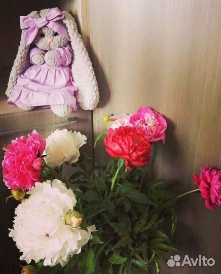 Мягкая игрушка заяц ручная работа