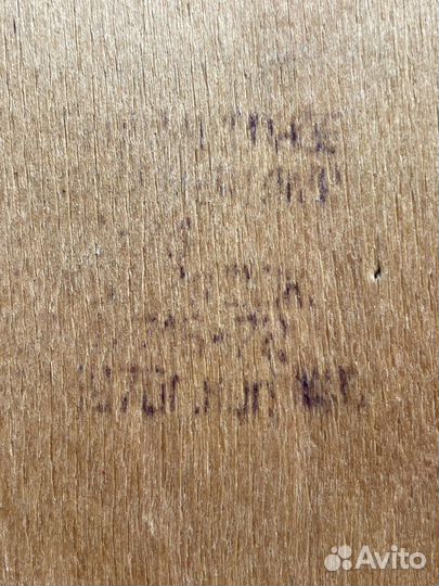 Зеркало чугунное винтажное. СССР 1970