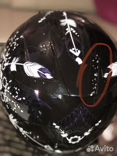 Мотошлем женский scorpion